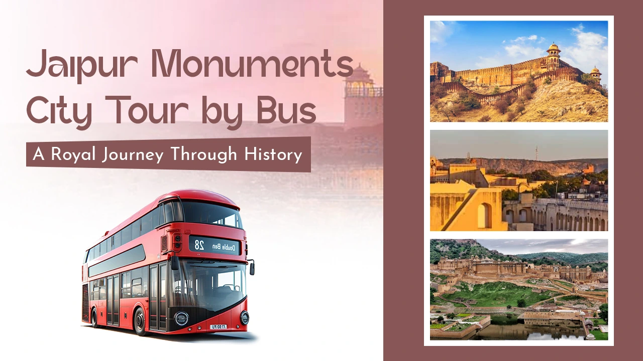Jaipur Monuments City Tour by Bus